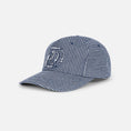 Load image into Gallery viewer, Striped Workers Cap (Navy)
