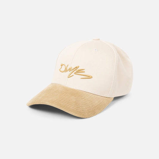 Scribble Full Fit Cap (Cream)