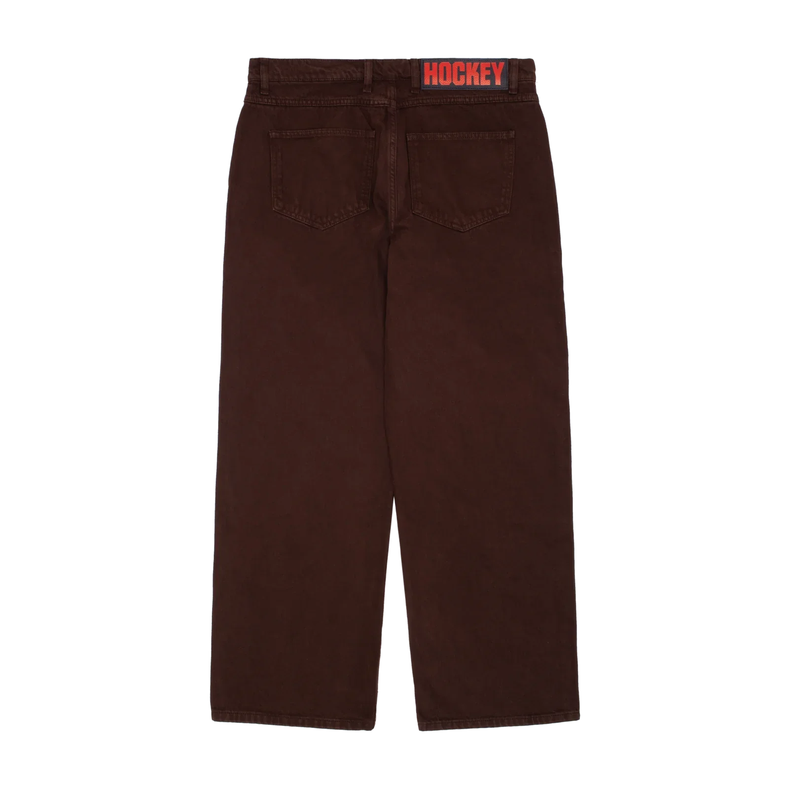 Hockey Standard Jean Dark Brown back view