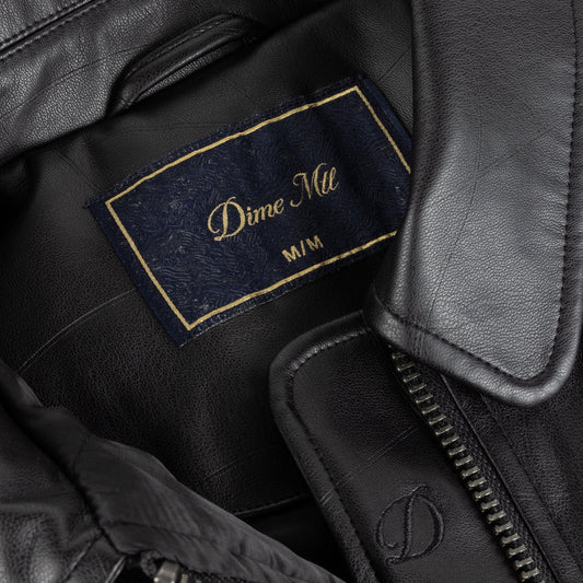 Debossed Wavy Jacket (Black)