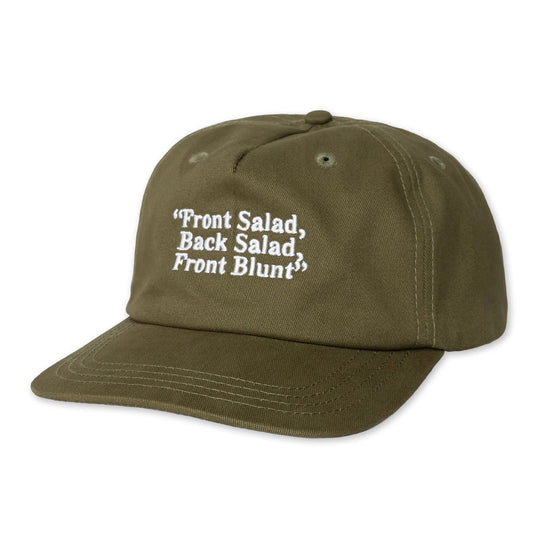 Front Blunt Hat (Olive)