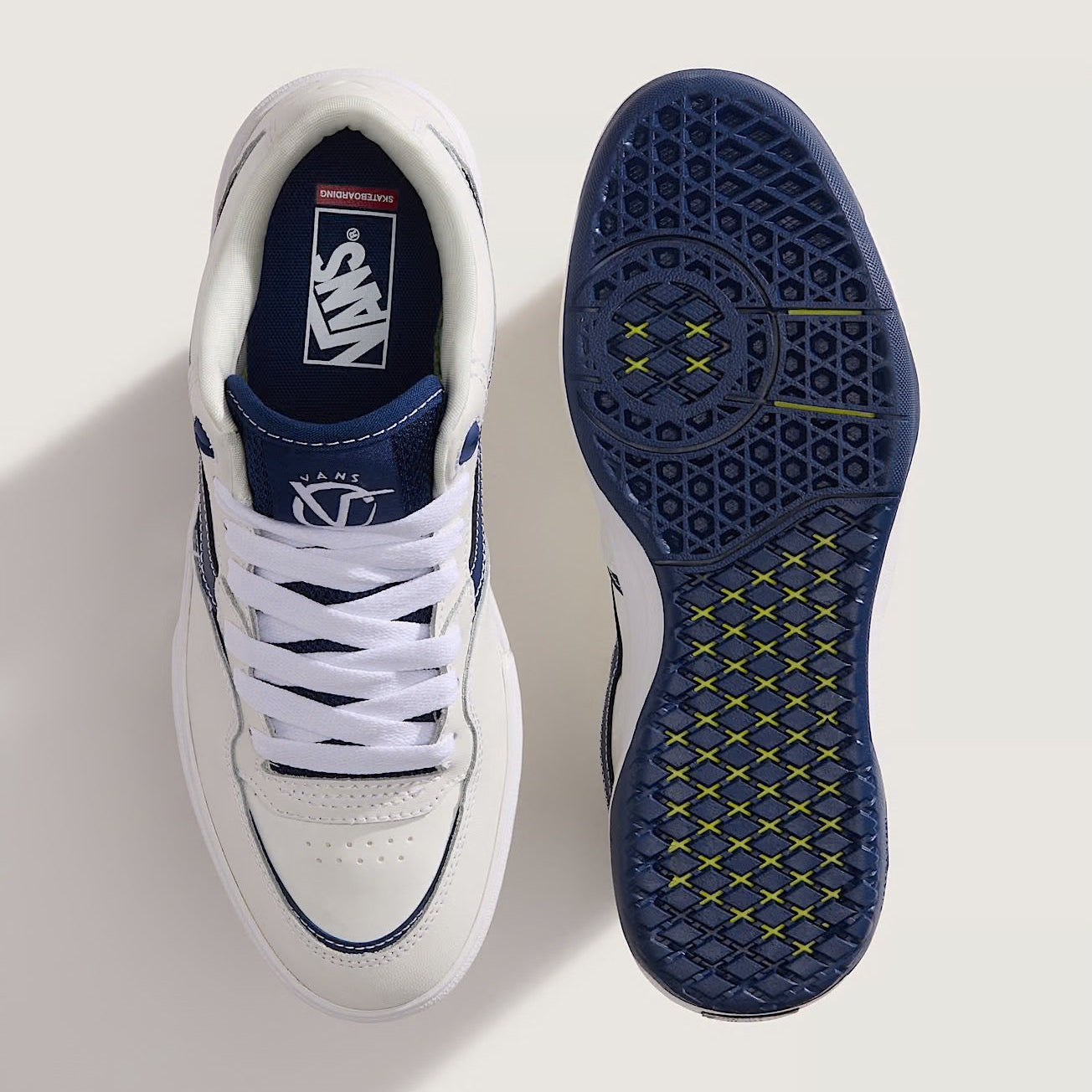 Skate Rowan 2 (White/Navy)