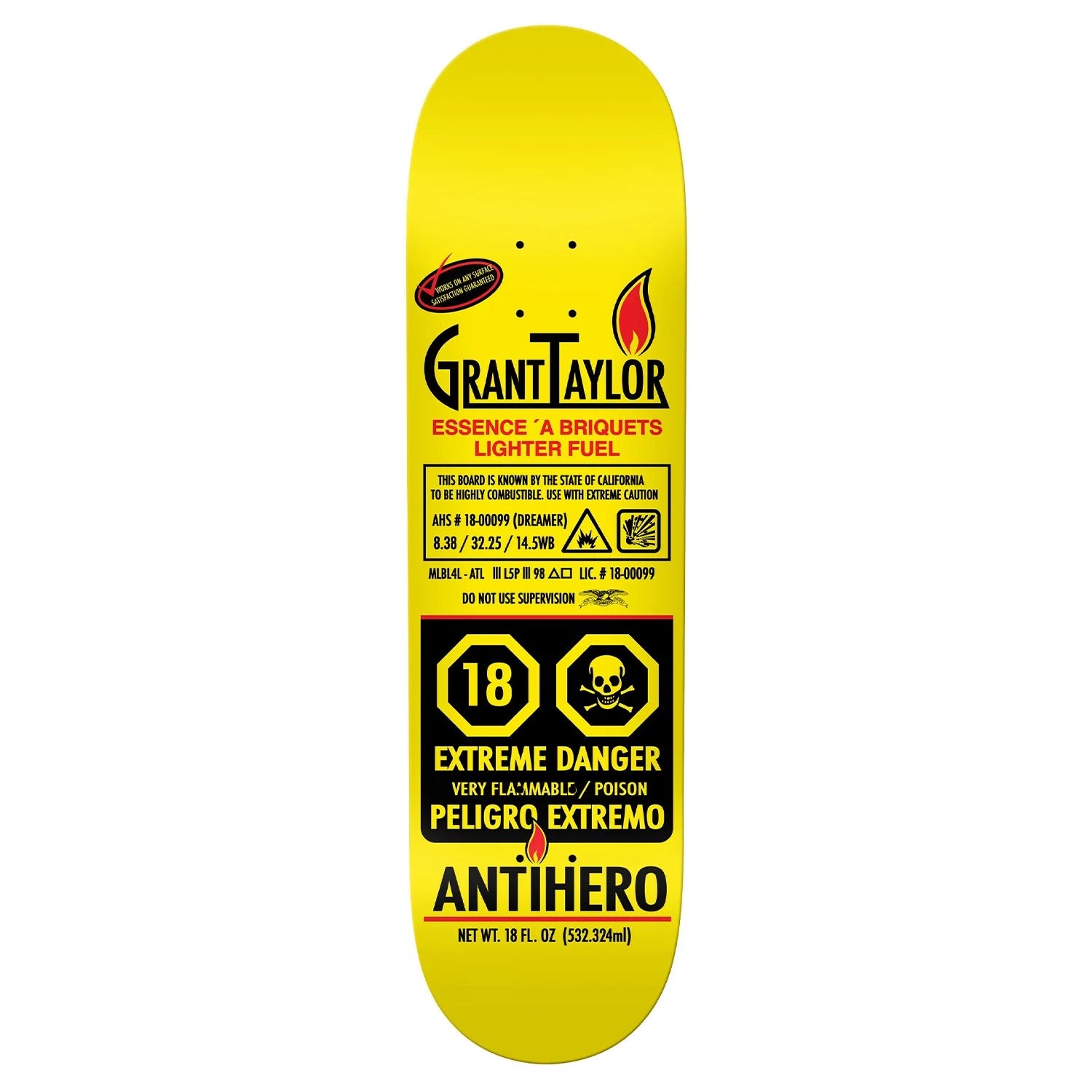 Grant Taylor-Fueled Up Deck 8.38"