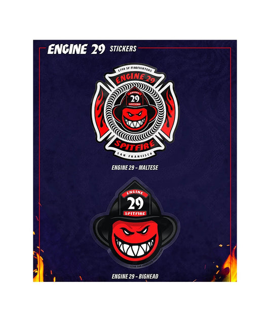 Engine 29 Bighead Small Sticker