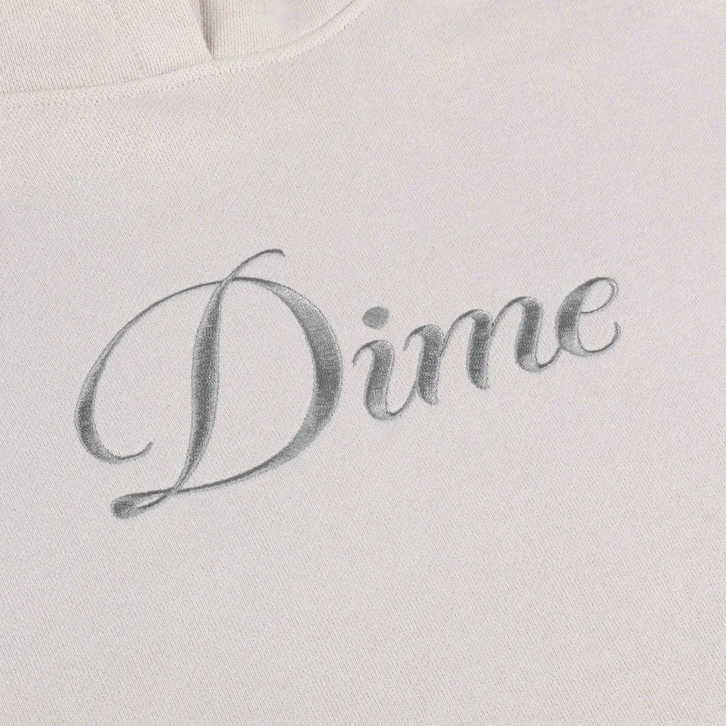 Cursive Hoodie (Cement)