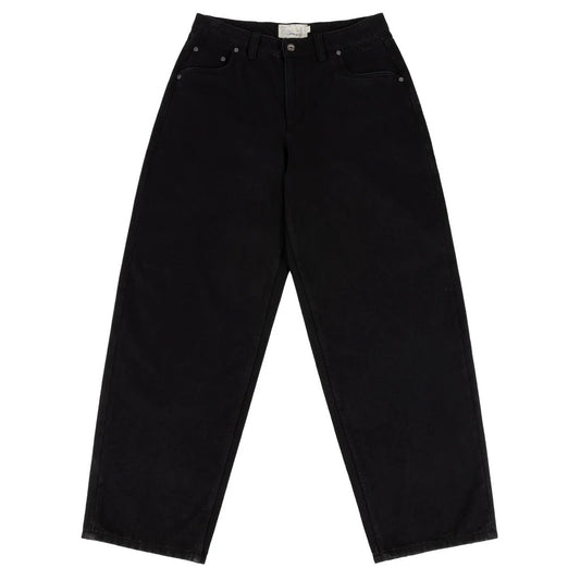 Baggy Denim Pants (Black)