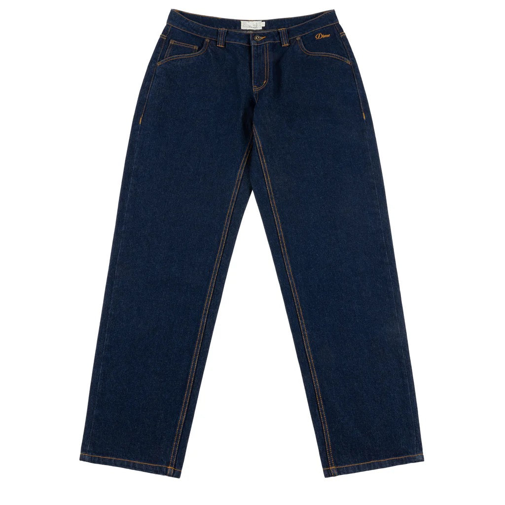Relaxed Denim Pants (Indigo)