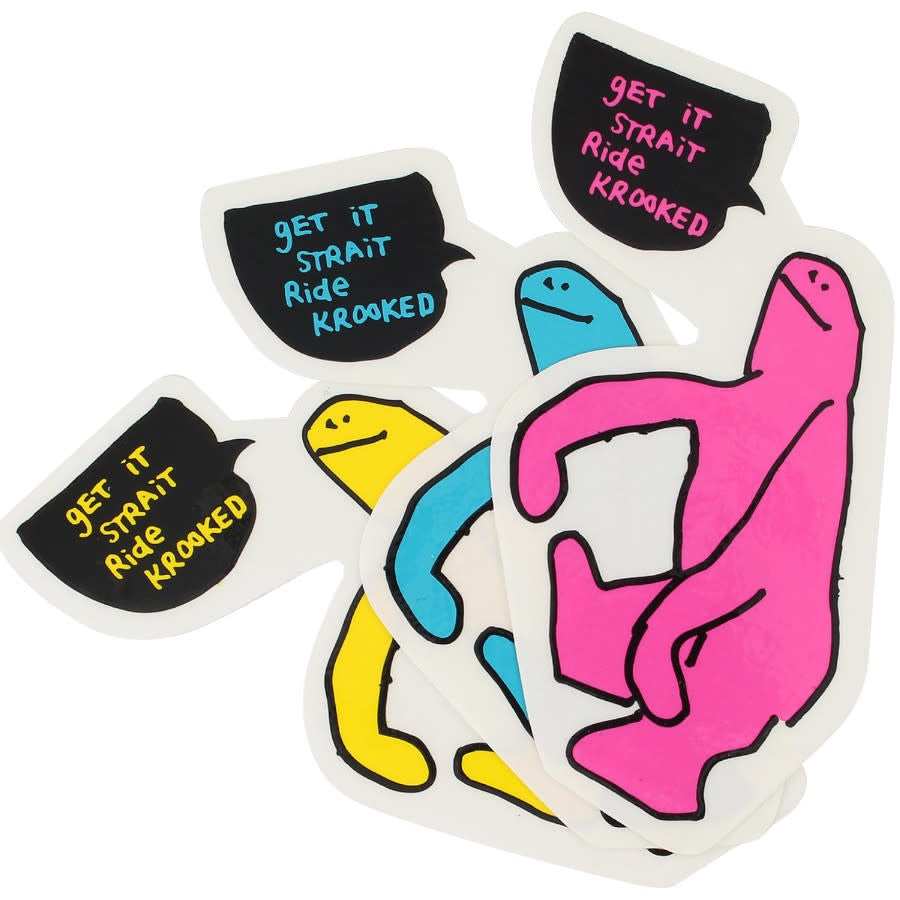Get It Straight Sticker Medium (Assorted)