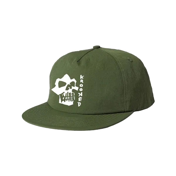 Casquette Snapback Crâne (Olive)