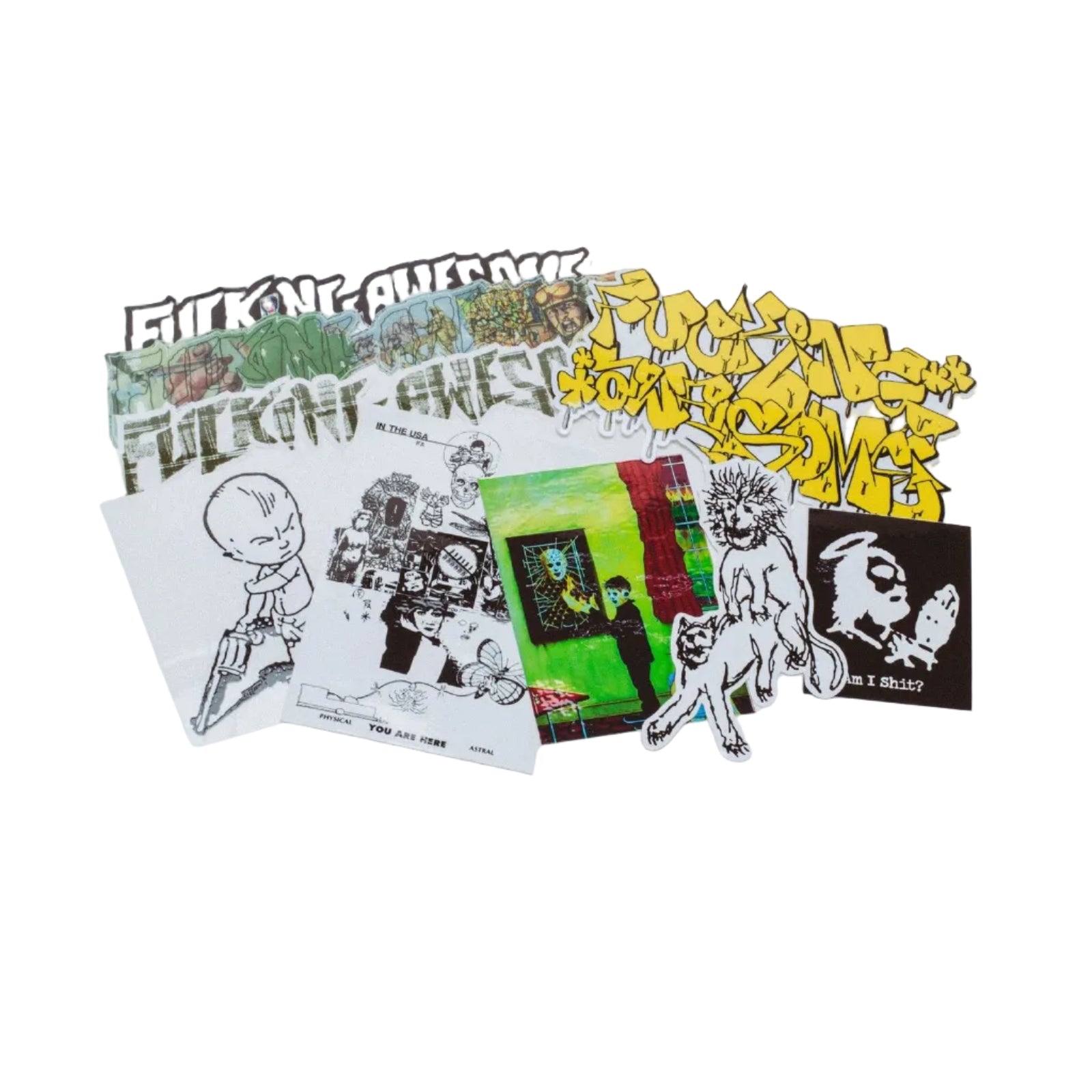 Spring 26' Sticker Pack (Assorted) – Blue Tile Lounge