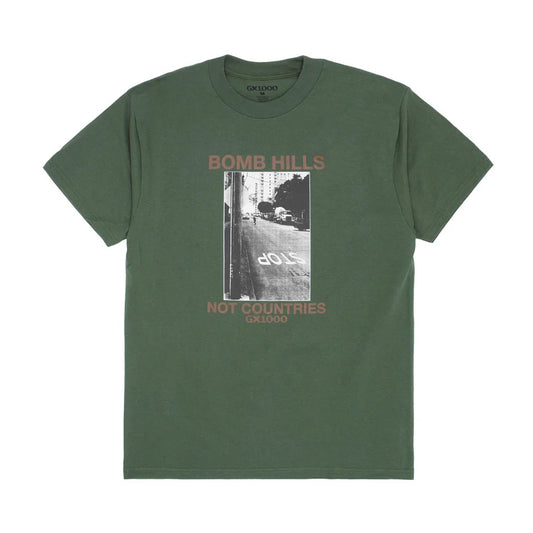 Bomb Hills Not Countries Tee (Desert Green)