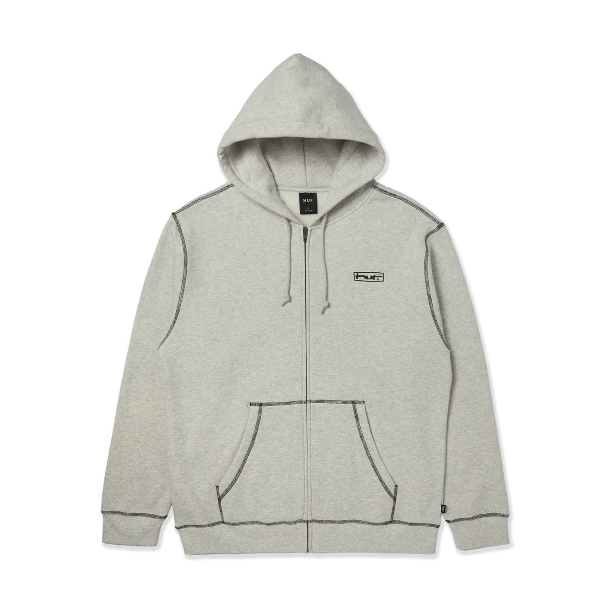 Stretch Full-Zip Hoodie (Ash)