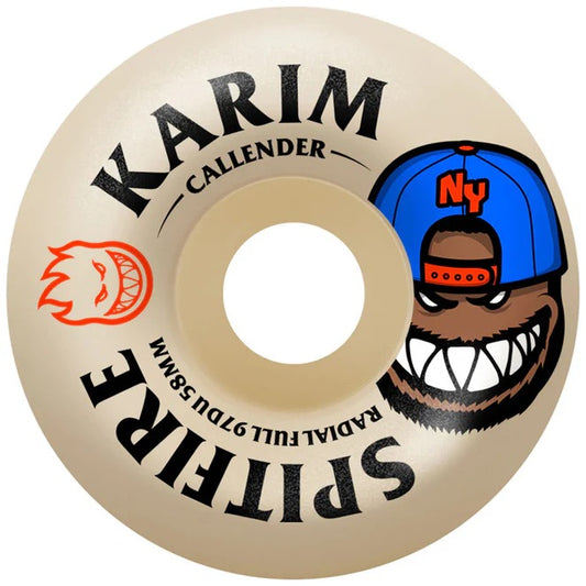 F4 Karim Callender Burn Squad Radial Full Wheels 58mm 97D
