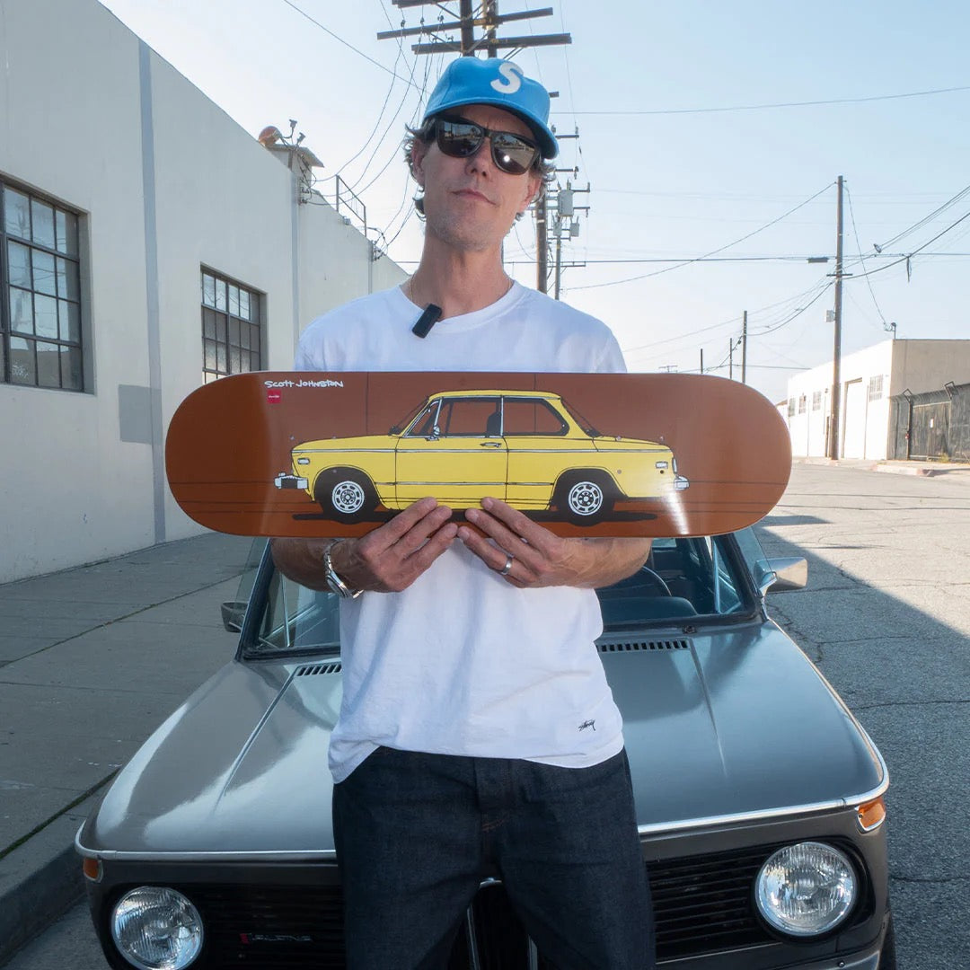 Scott Johnston-Beamer Reissue Deck 7.75"