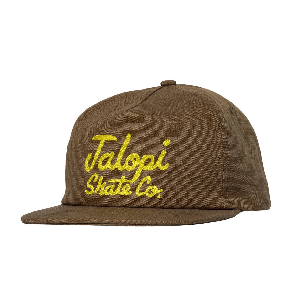 Jalopi Skate Co Hat (Brown/Yellow)