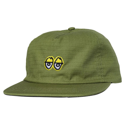 Eyes Snapback (Olive/Yellow)
