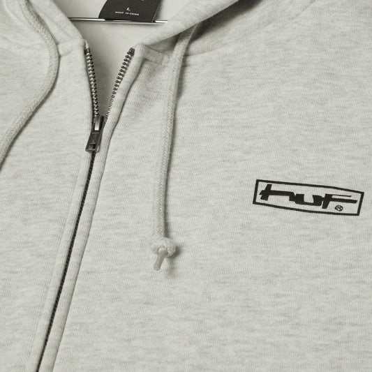 Stretch Full-Zip Hoodie (Ash)