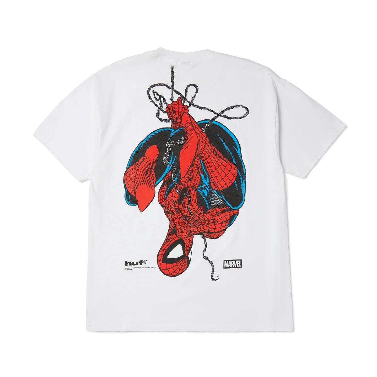 HUF x SPIDER-MAN Upside Down T-Shirt (White)