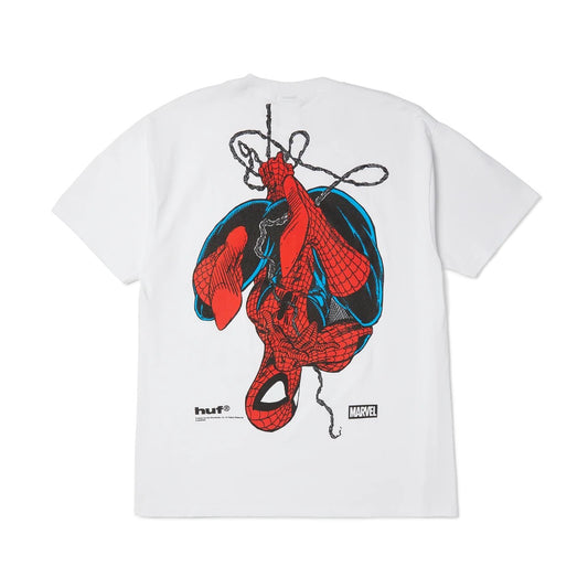 HUF x SPIDER-MAN Upside Down T-Shirt (White)