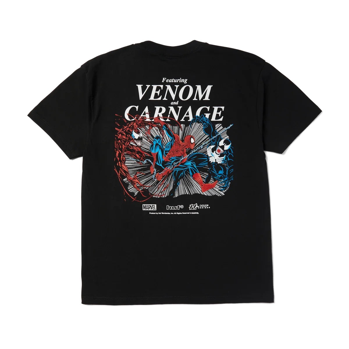 HUF x SPIDER-MAN Maximum Carnage T-Shirt (Black)