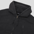 Load image into Gallery viewer, Solid Workers Zip Hood (Washed Black)

