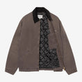 Charger l'image dans la visionneuse de la galerie, OG Detroit Stone Canvas Jacket (Tobacco/Black)
