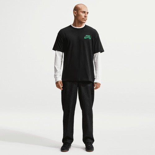 Logo Skate T-Shirt (Black/Court Green)