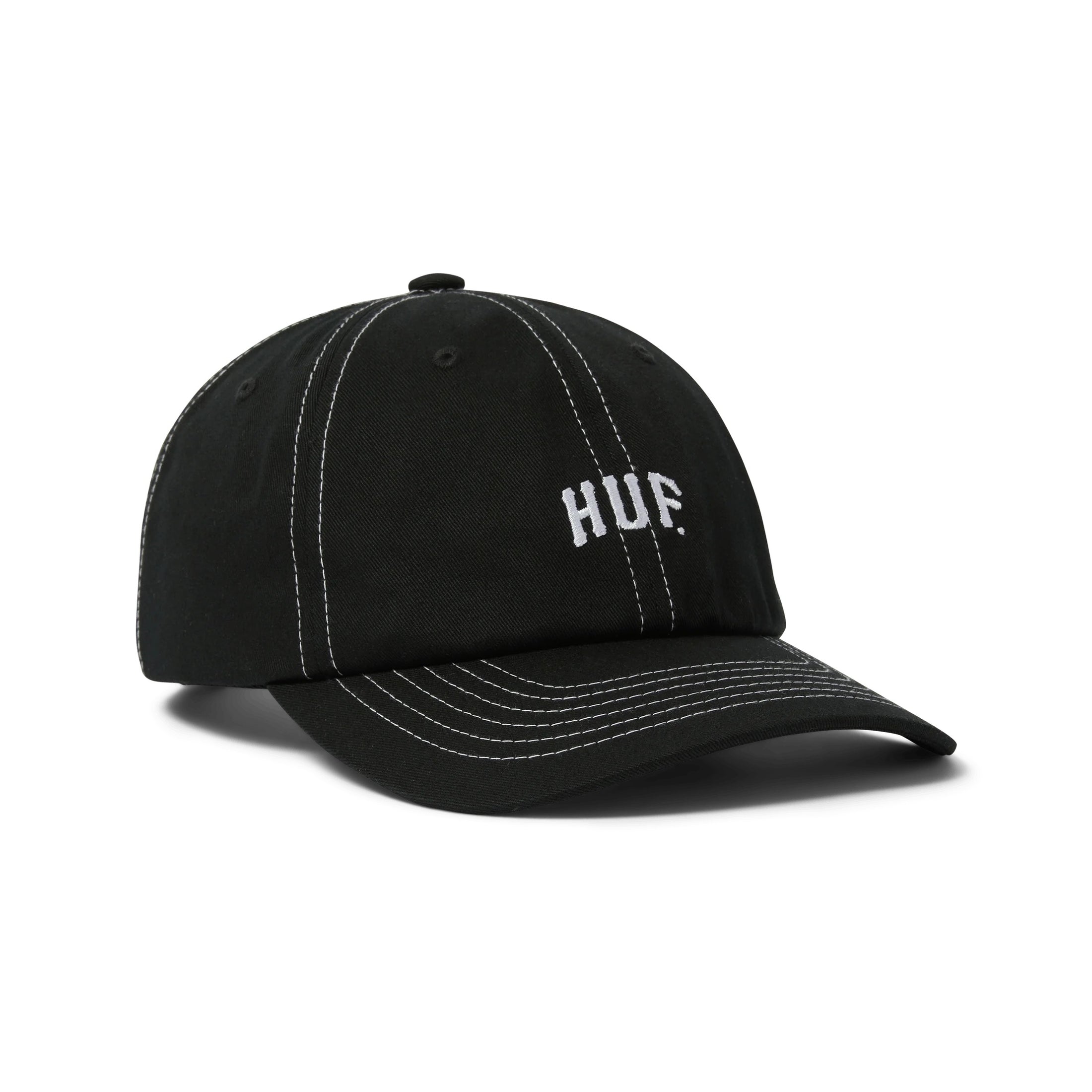 Arch Logo 6 Panel CV Hat (Black)