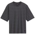 Load image into Gallery viewer, Rowan Z Stripe Short Sleeve Shirt (Charcoal)
