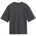 Load image into Gallery viewer, Rowan Z Stripe Short Sleeve Shirt (Charcoal)
