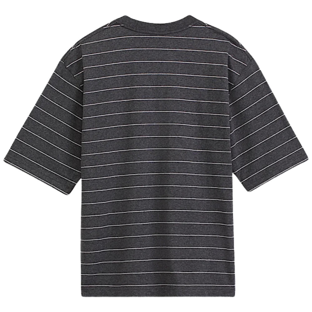 Rowan Z Stripe Short Sleeve Shirt (Charcoal)