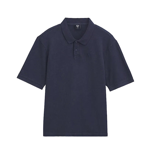 Rowan Z Washed Polo Shirt (Parisian Night Blue)