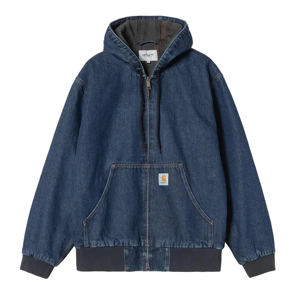 Winter Carhartt WIP OG Active Jacket Blue Stone Wash