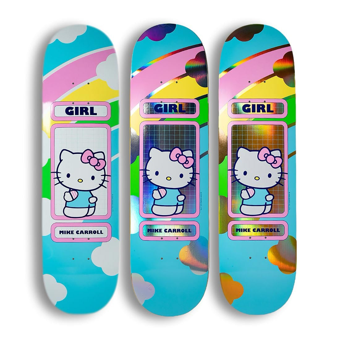 Mike Carroll-Hello Kitty x Girl Rainbow Blind Bag Deck 8.5"