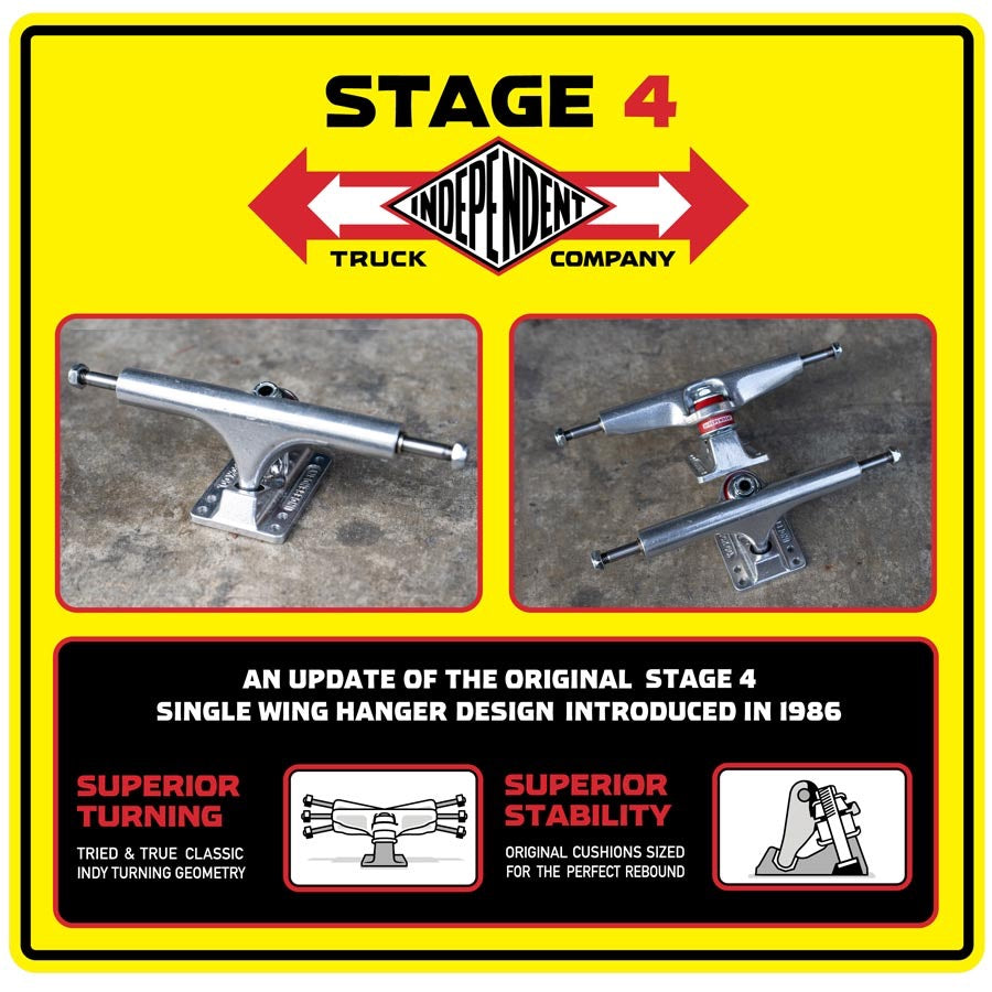 Polished Stage 4 Trucks
