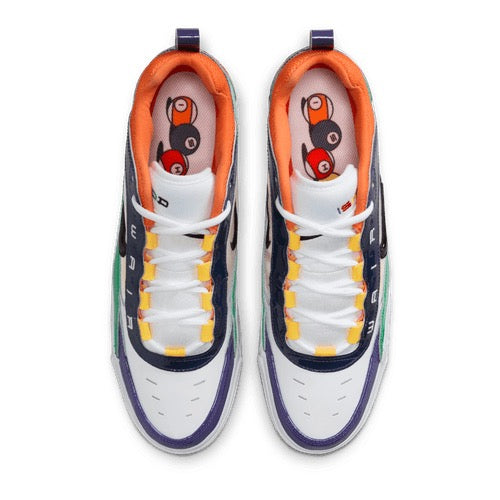 Air Max Ishod Premium (University Red/Black-Amarillo-Navy)