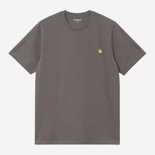 S/S American Script T-Shirt (Porphyry)