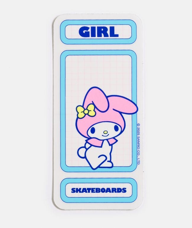 Hello Kitty x Girl Rainbow Decal 3 Pack Stickers