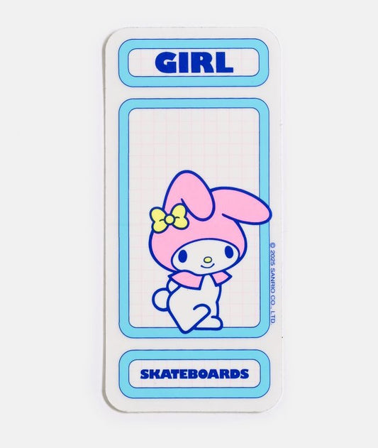 Hello Kitty x Girl Rainbow Decal 3 Pack Stickers