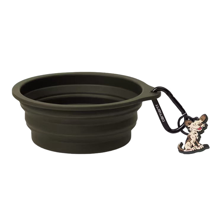 Wild Dog Foldable Bowl (Silicone Olive)