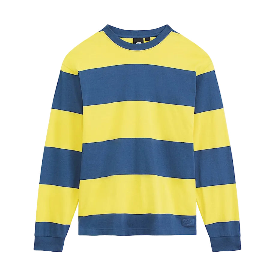 Rugby Stripe LS Knit (Dusty Gold)