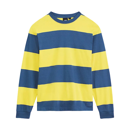 Rugby Stripe LS Knit (Dusty Gold)