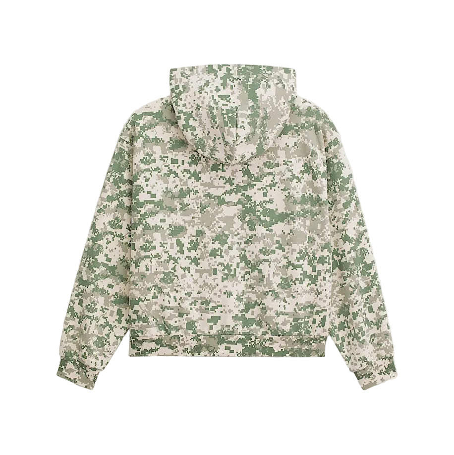 Sweat à capuche zippé premium (camouflage numérique)