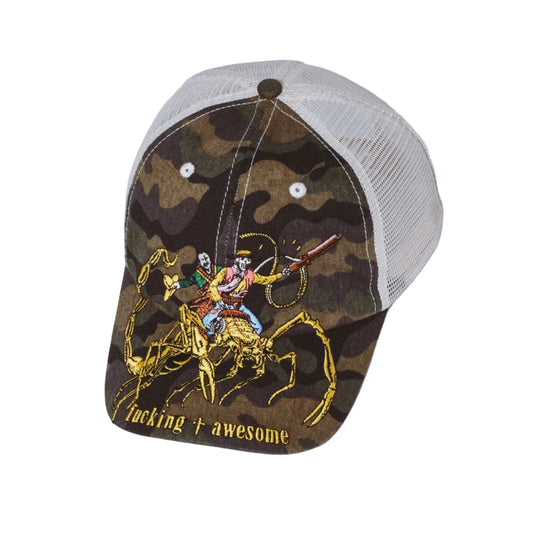 Scorpion Mesh Trucker Hat (Camo/Black)