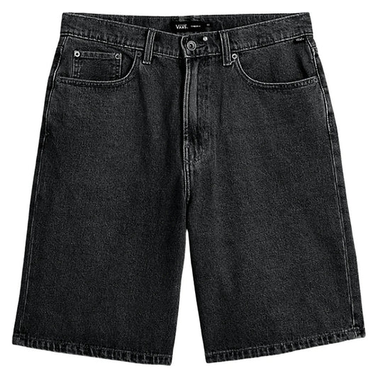 Check-5 Baggy Denim Shorts (Washed Black)