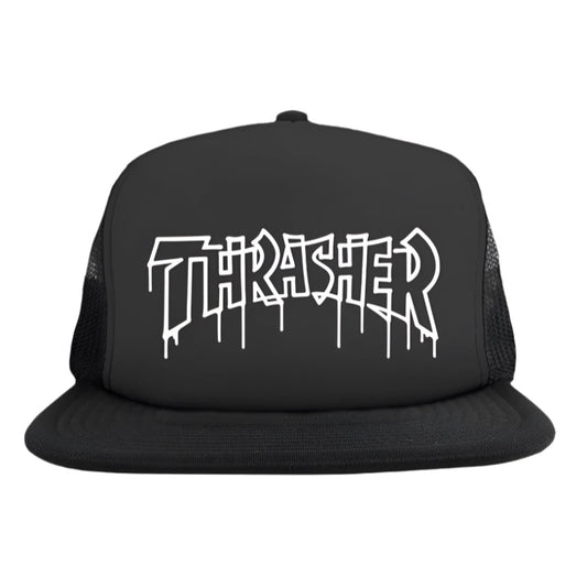 One-Liner Trucker Hat (Black)