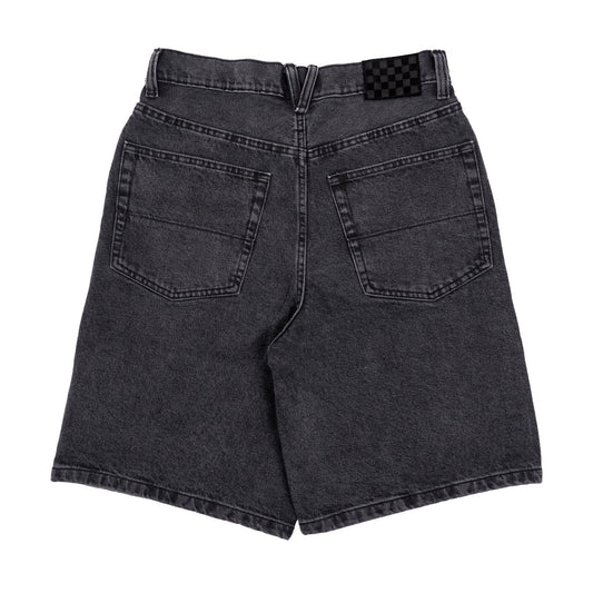 Short baggy en jean Check-5 (noir délavé)