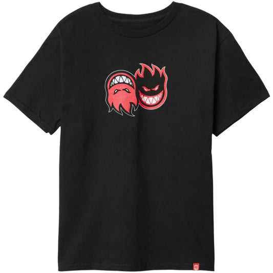 Eternal Fill Youth T-Shirt (Black/Red/Black/White)