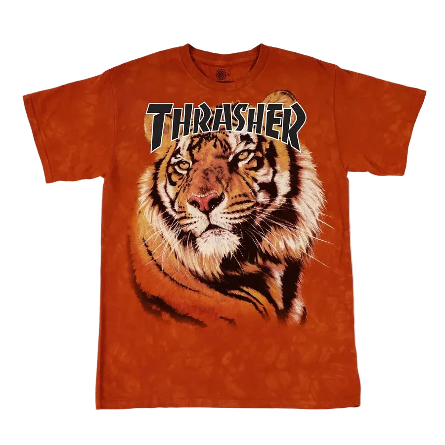 Thrasher x The Mountain Tiger T-Shirt (Orange)
