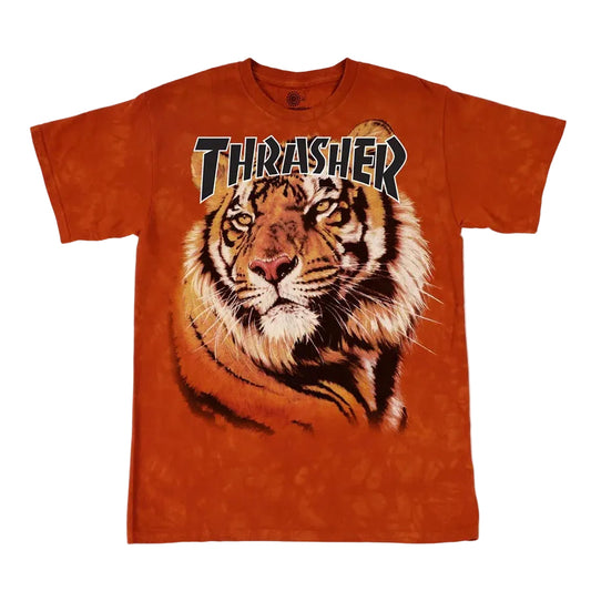 Thrasher x The Mountain Tiger T-Shirt (Orange)